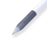 Zebra Sarasa JJZ15W White Stick Gel Pen - 0.38 mm - Black