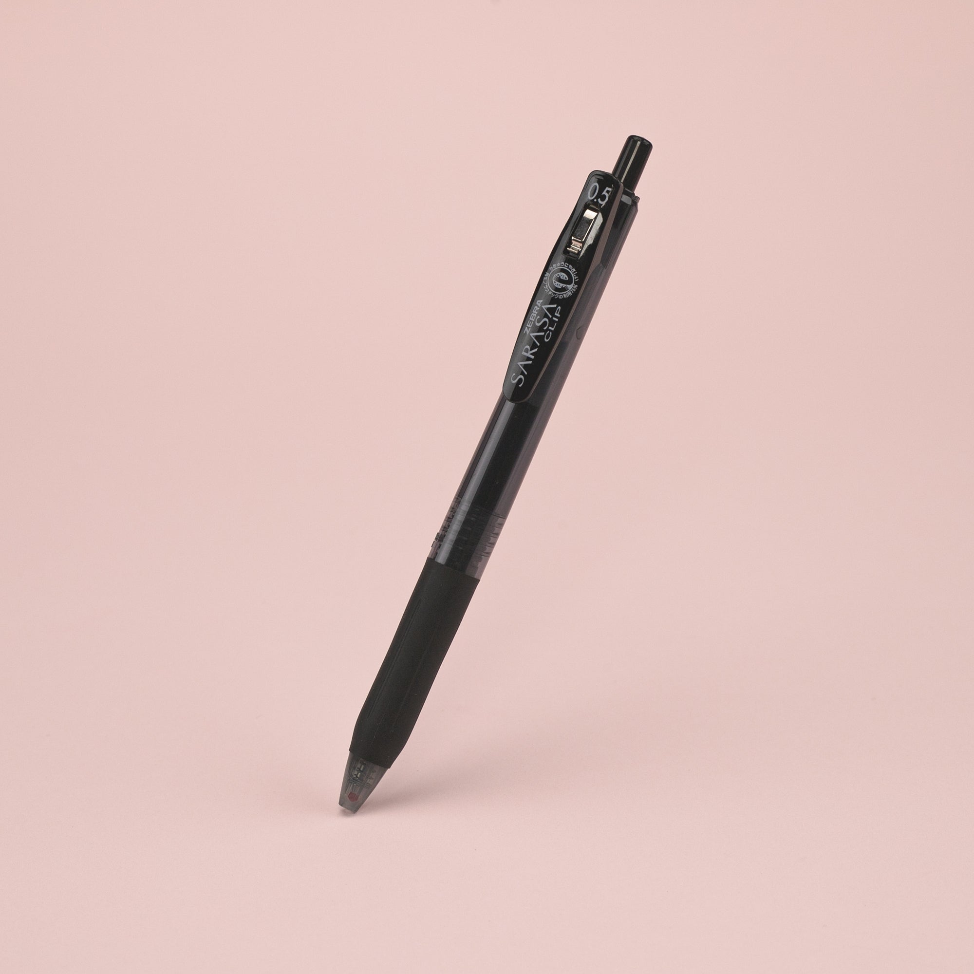 Zebra Sarasa Limited Edition Clip Gel Pen - 0.5 mm - Black - Black