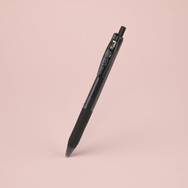 Zebra Sarasa Limited Edition Clip Gel Pen - 0.5 mm - Black - Black Body