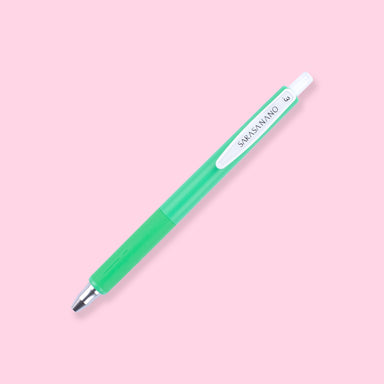 Zebra Sarasa NANO Gel Pen - 0.3 mm - Fresh Green - Stationery Pal