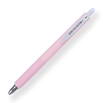 Zebra Sarasa NANO Limited Edition Gel Pen - 0.3 mm - Secret Series - Smoke Pink - Stationery Pal