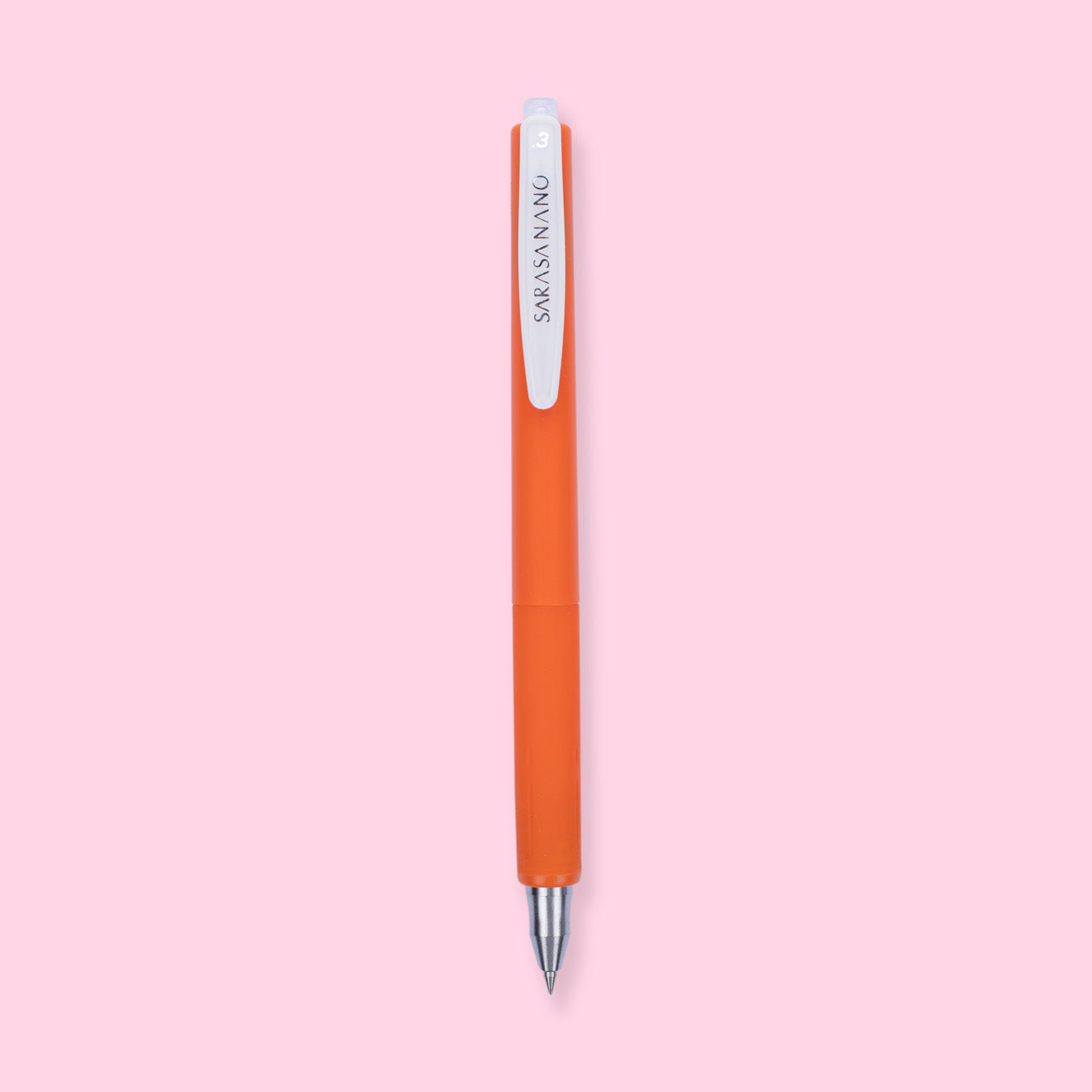Zebra Sarasa NANO Gel Pen - 0.3 mm - Red Orange