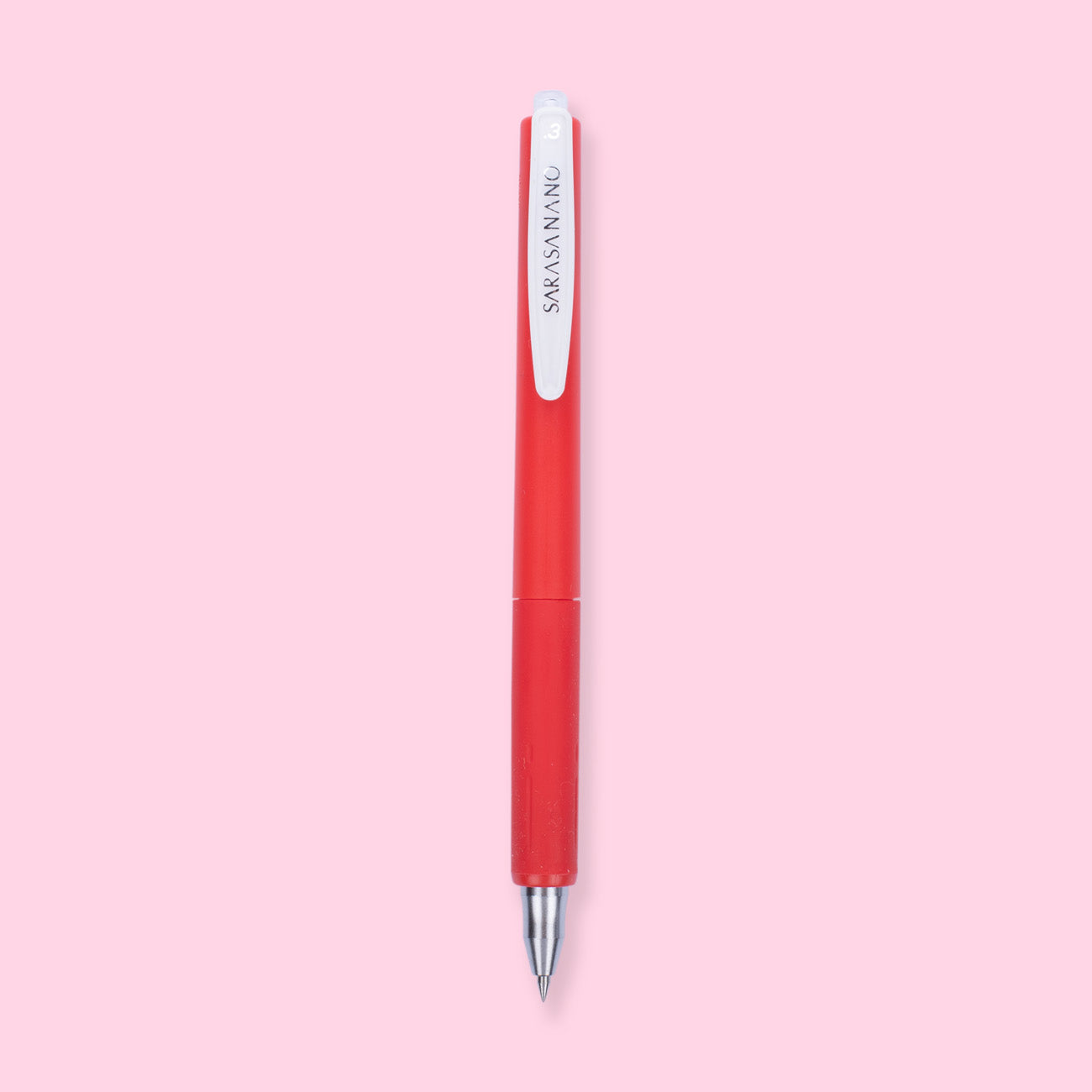 Zebra Sarasa NANO Gel Pen - 0.3 mm - Red