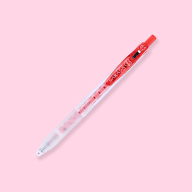 Zebra Sarasa Yupon Inspired Gel Pen - Red Cherry - 0.5 mm - Stationery Pal