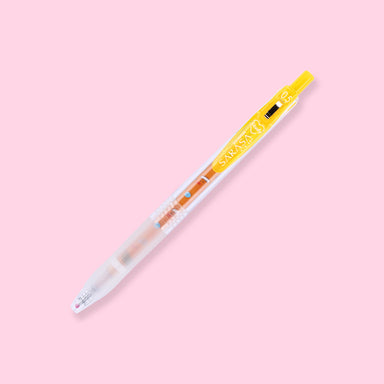 Zebra Sarasa Yupon Inspired Gel Pen - Yellow Duckling - 0.5 mm - Stationery Pal