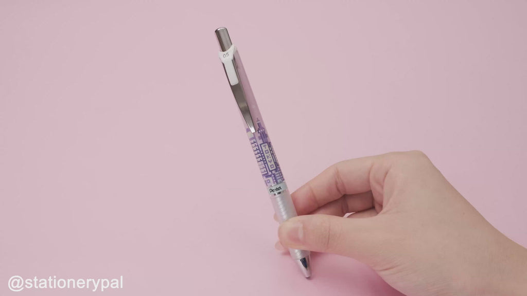 Kawaii Retractable Pal Edition Gel Energel Stationery +5 Pentel Limited Roller Pen - —