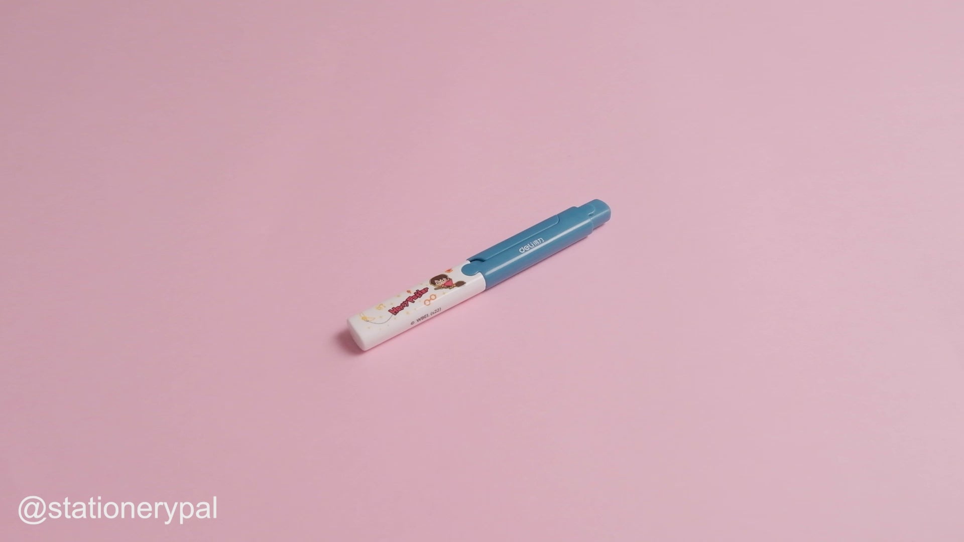 Harry Potter Limited Edition Fit Cut Curve Pen Style Scissors - Blue