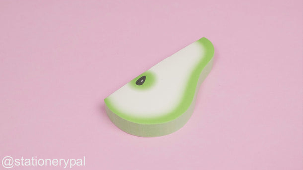 3D Fruit Memo Pad - Pear