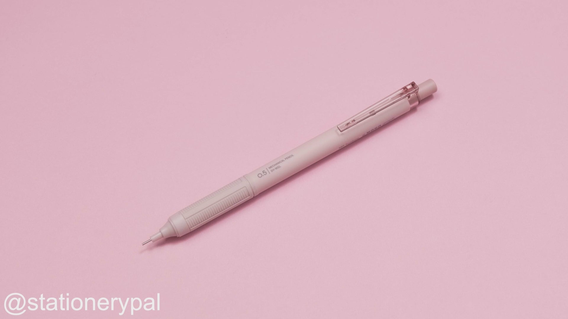 Tombow MONO Graph Lite Mechanical Pencil - 0.5 mm - Gray Pink Body