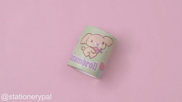 Sanrio Character Washi Tape - Green Cinnamoroll