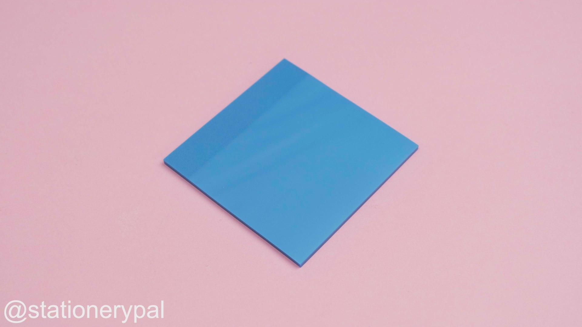 Neon Color Sticky Notes - Blue