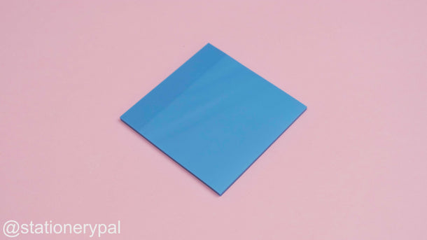 Neon Color Sticky Notes - Blue