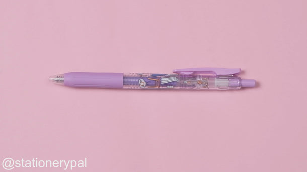 Zebra Sarasa Limited Edition Clip Gel Pen - Petit Trip Series - 0.5 mm - Milk Purple