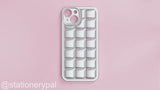 iPhone 13 Case - Silver Plaid