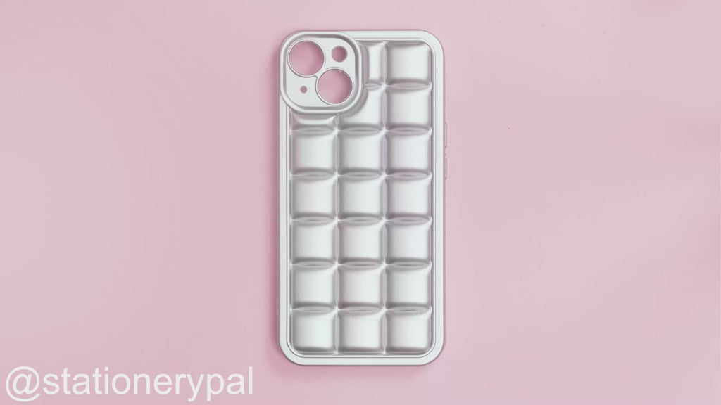 iPhone 13 Case - Silver Plaid