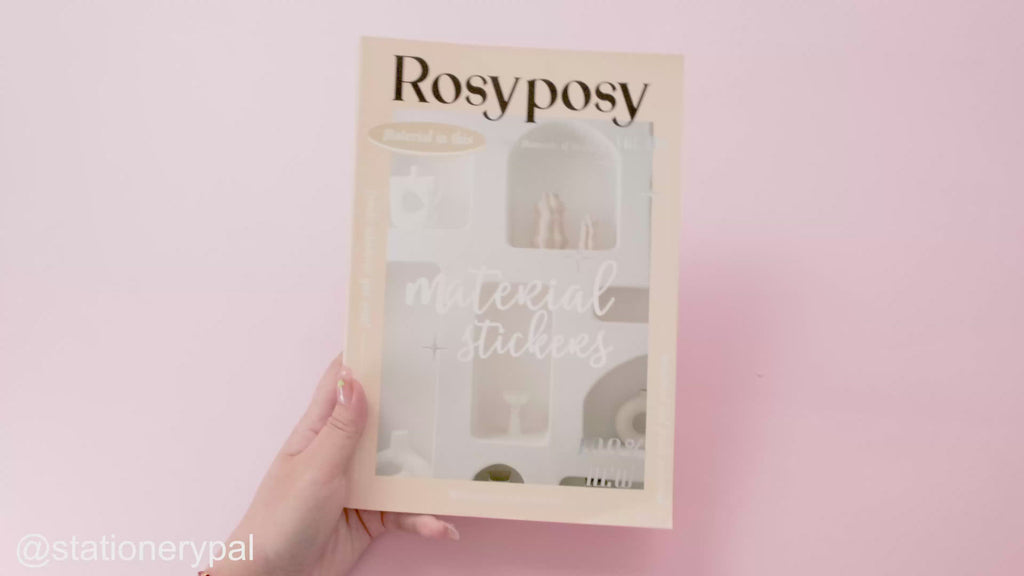 Rosy Posy Scrapbooking Paper Pad - Art