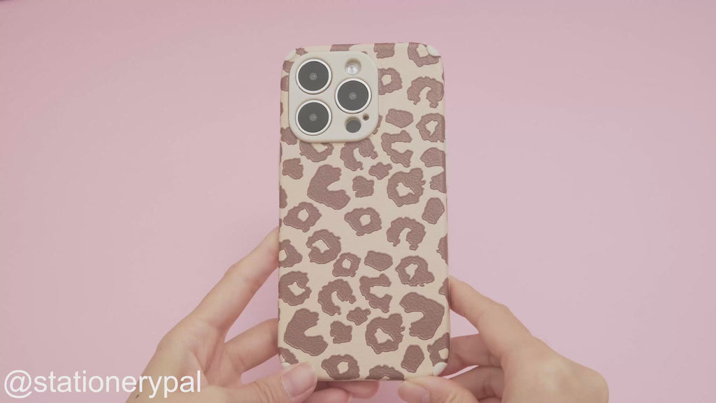 iPhone 14 Pro Case - Leopard Print