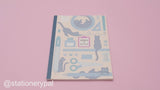 Kokuyo x Bungu Neko Notebook - A5 - 8 mm Ruled - Blue