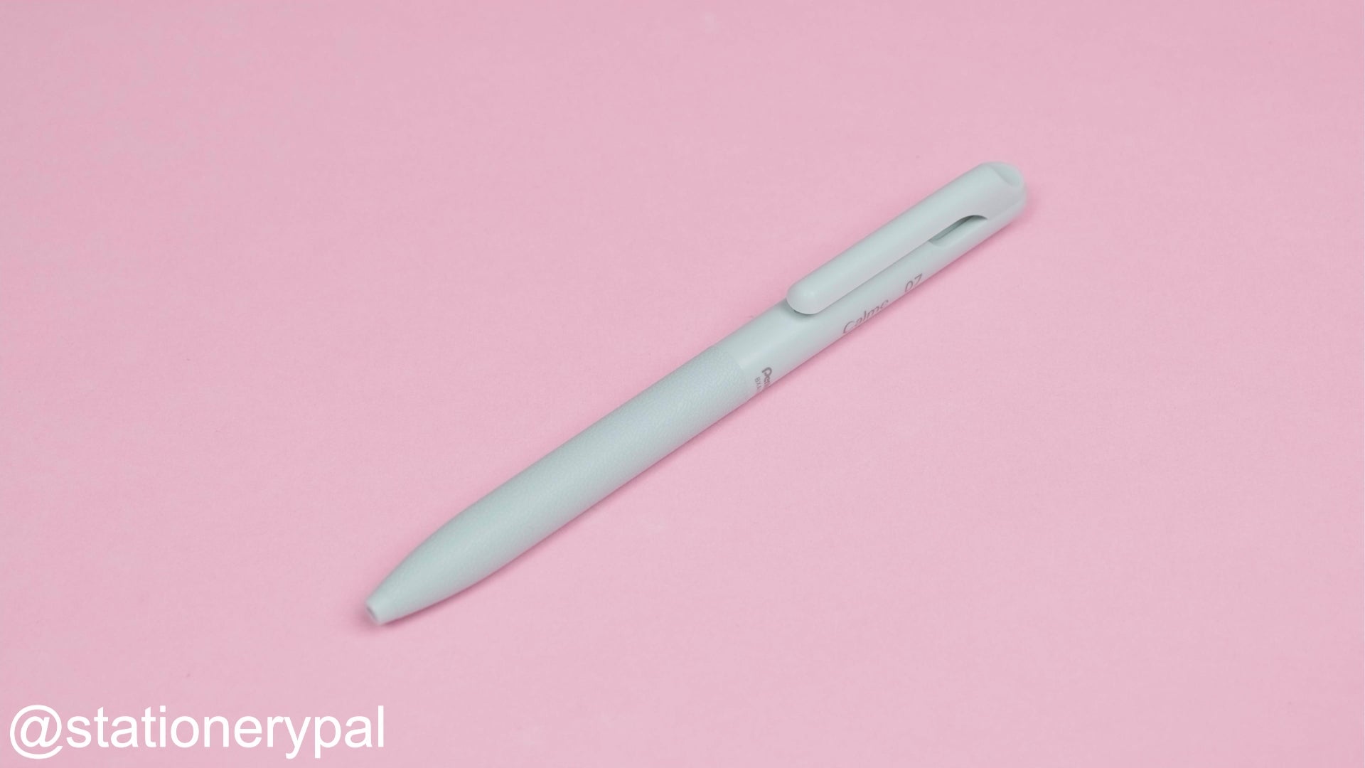 Pentel Calme Ballpoint Pen - 0.7 mm - Sky Jade Body