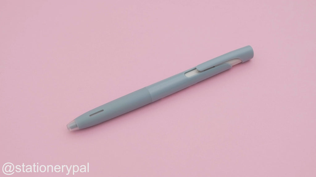 Zebra Blen Limited Edition Retractable Gel Pen - The Clear Nuance Color - Ochre