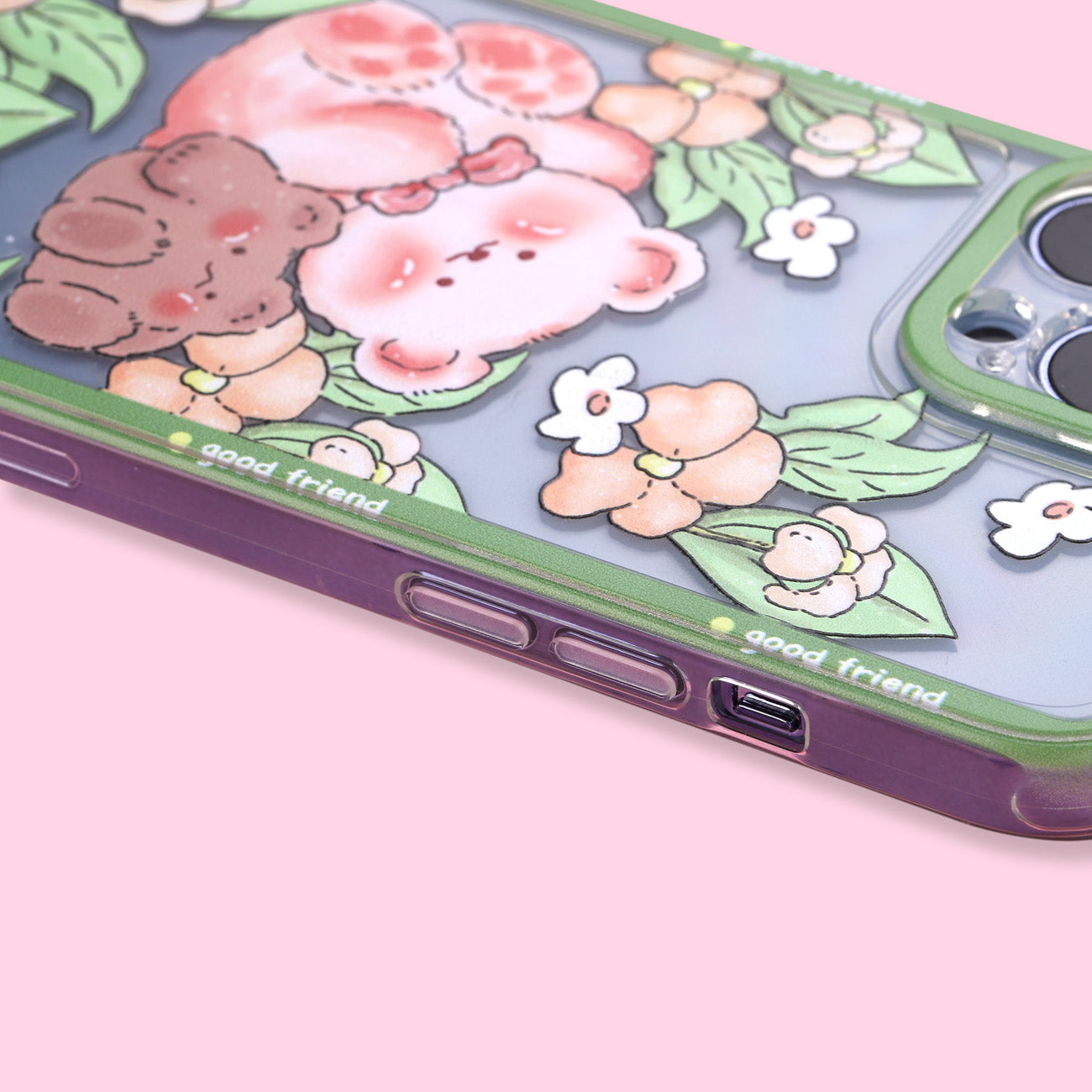 iPhone 13 Pro Case - Flowering Bear - Stationery Pal