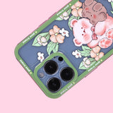 iPhone 13 Pro Case - Flowering Bear - Stationery Pal