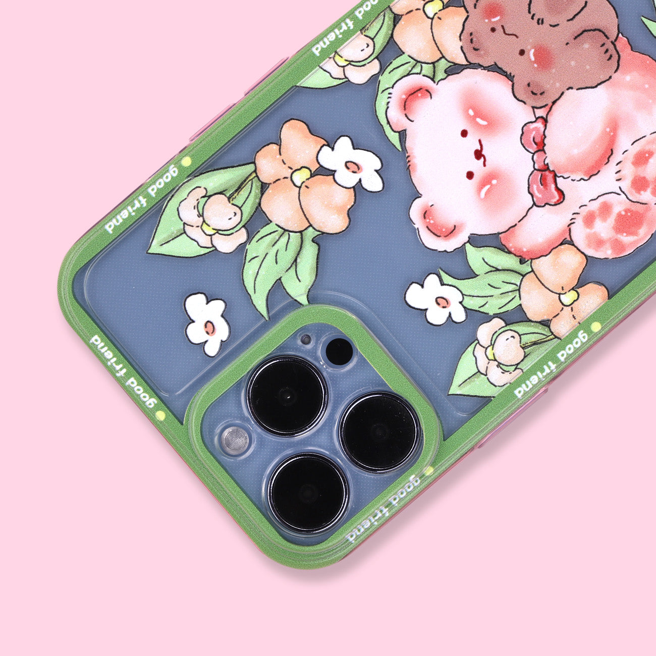 iPhone 13 Pro Max Case - Flowering Bear - Stationery Pal
