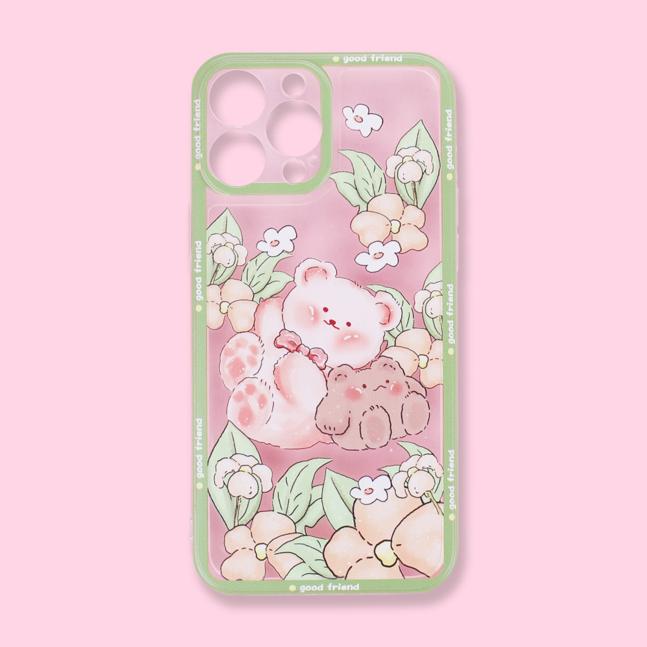 iPhone 13 Pro Max Case - Flowering Bear - Stationery Pal