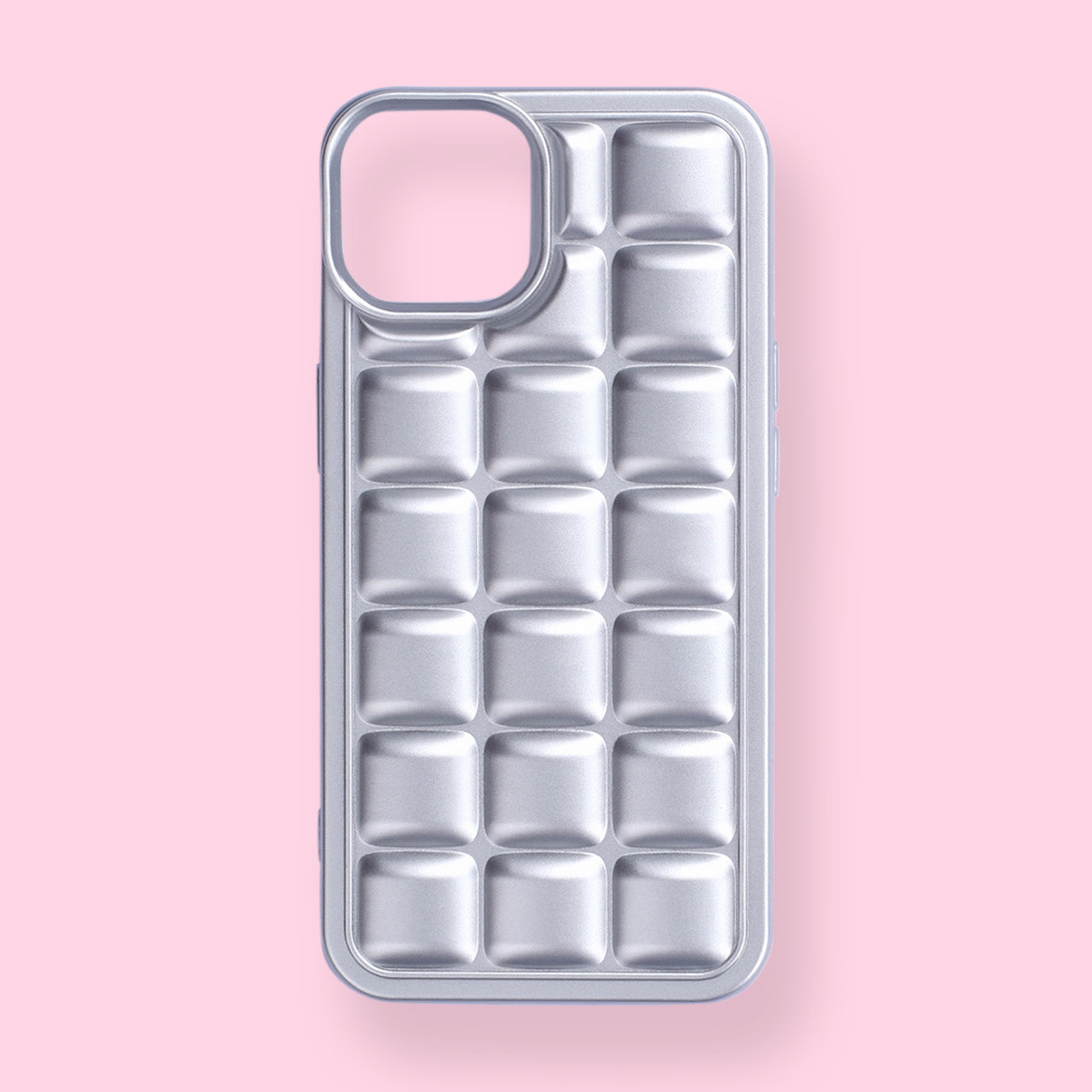 iPhone 14 Case - Silver Plaid - Stationery Pal