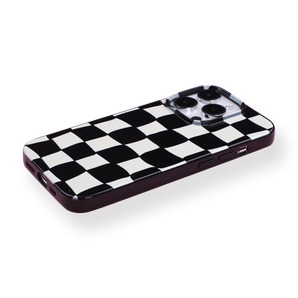 iPhone 14 Pro Case - Checkerboard - Stationery Pal