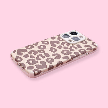 iPhone 14 Pro Case - Leopard Print - Stationery Pal