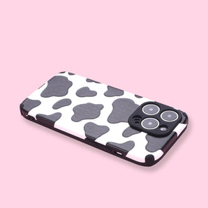 iPhone 14 Pro Case - Milk Cow Stripe - Stationery Pal