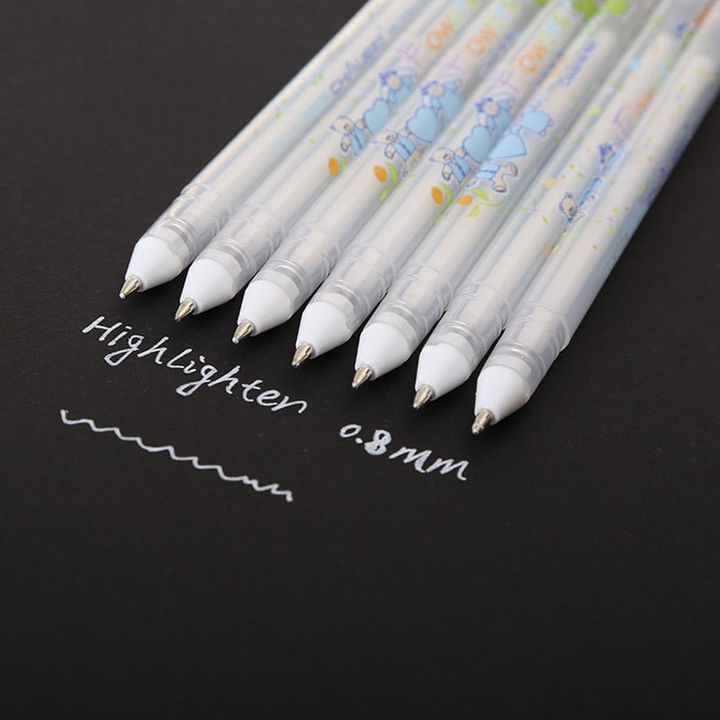 White Gel Pen - Stationery Pal - Online Shop Study & Office Supplies Planner Addict Scrapbooking Bullet Journal Bujo Pens Notebooks