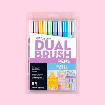 Tombow Dual Brush ABT set 18 Pastels Tombow Dual Brush ABT set 18 Pastels