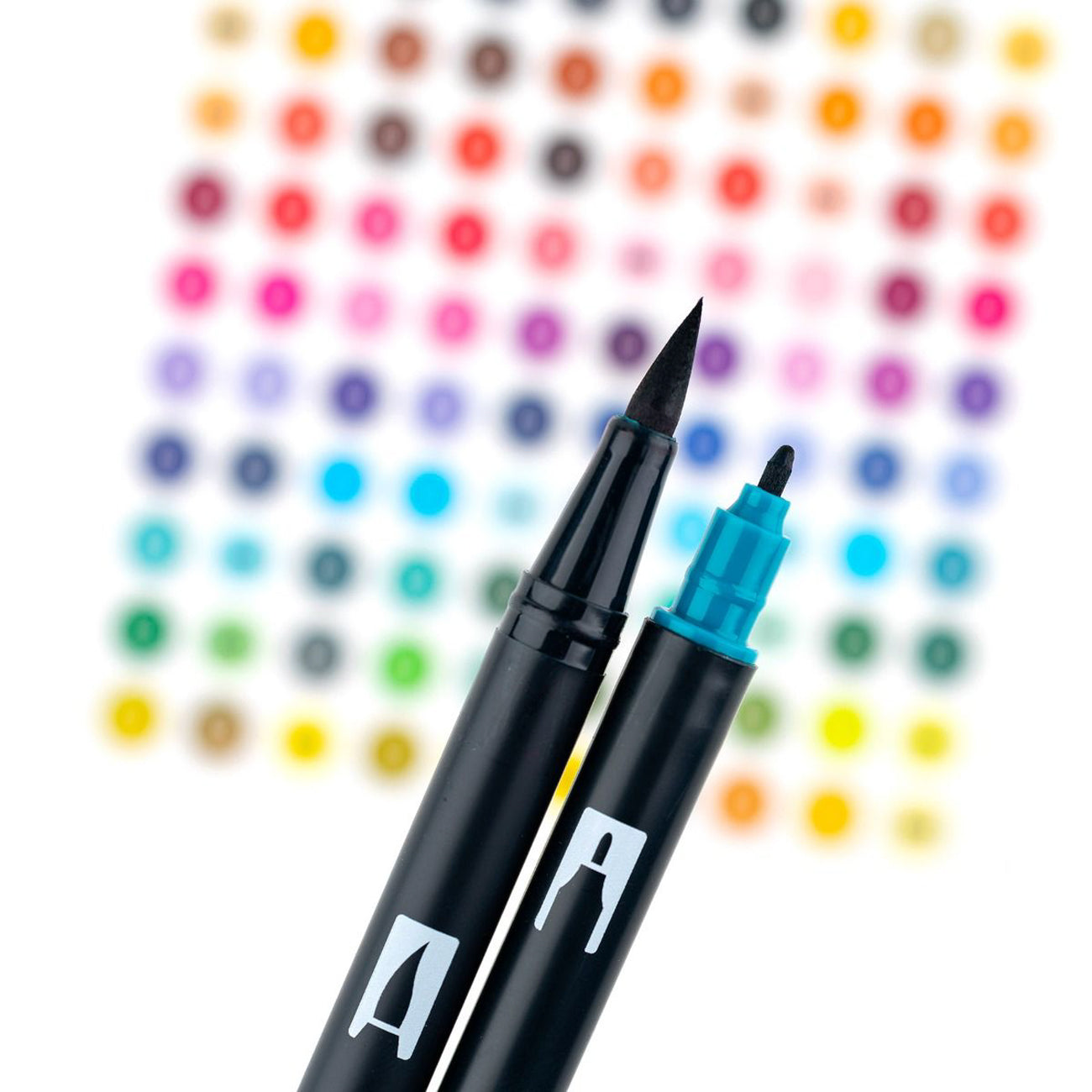 Tombow : Art Dual Brush Pens : Candy Colors : Set of 6 - Marker & Pen Sets  - Art Sets - Color